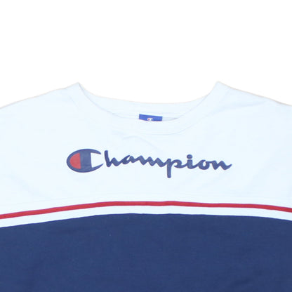 Womens UK Size S Champion White Pullover Sweatshirt