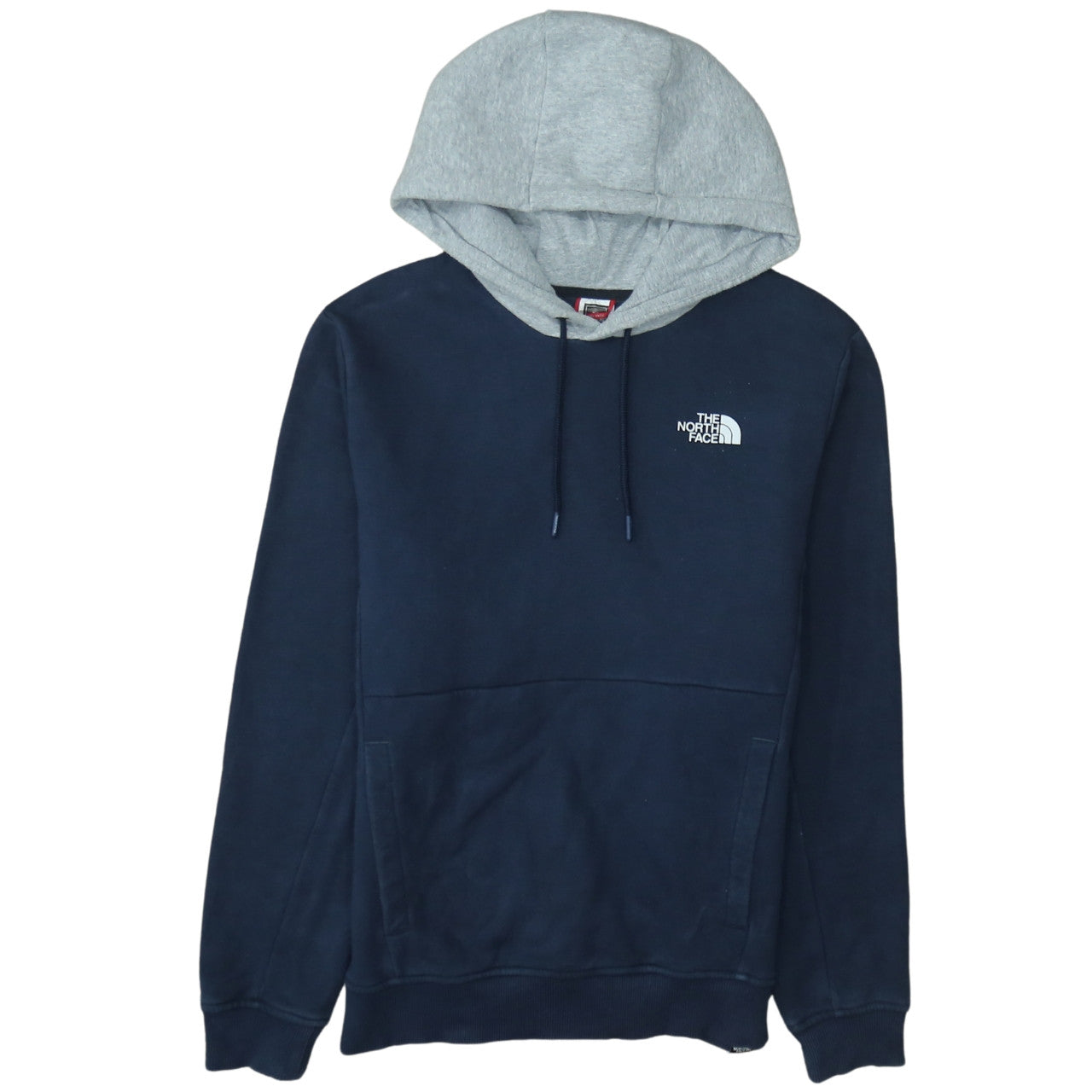 Mens UK Size M The North Face Blue Pullover Hoodie