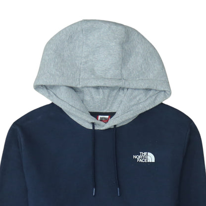 Mens UK Size M The North Face Blue Pullover Hoodie