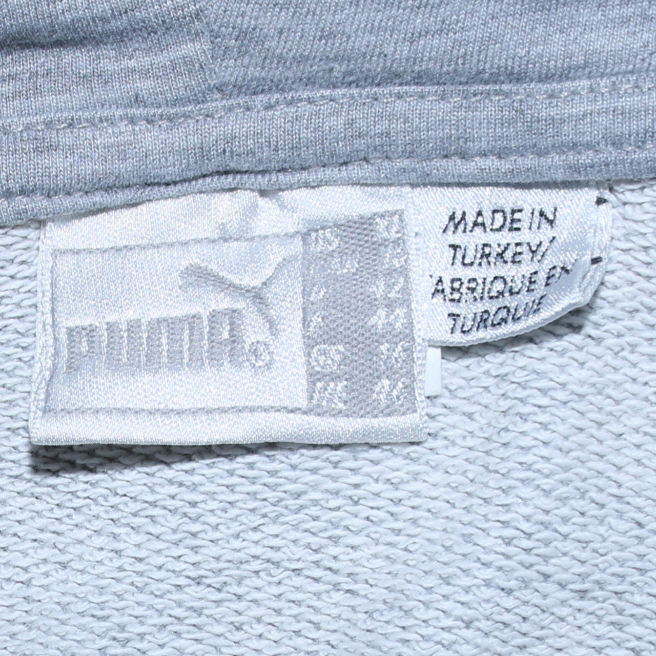 Womens UK Size M PUMA Grey Full Zip Hoodie