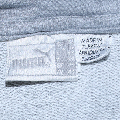 Womens UK Size M PUMA Grey Full Zip Hoodie