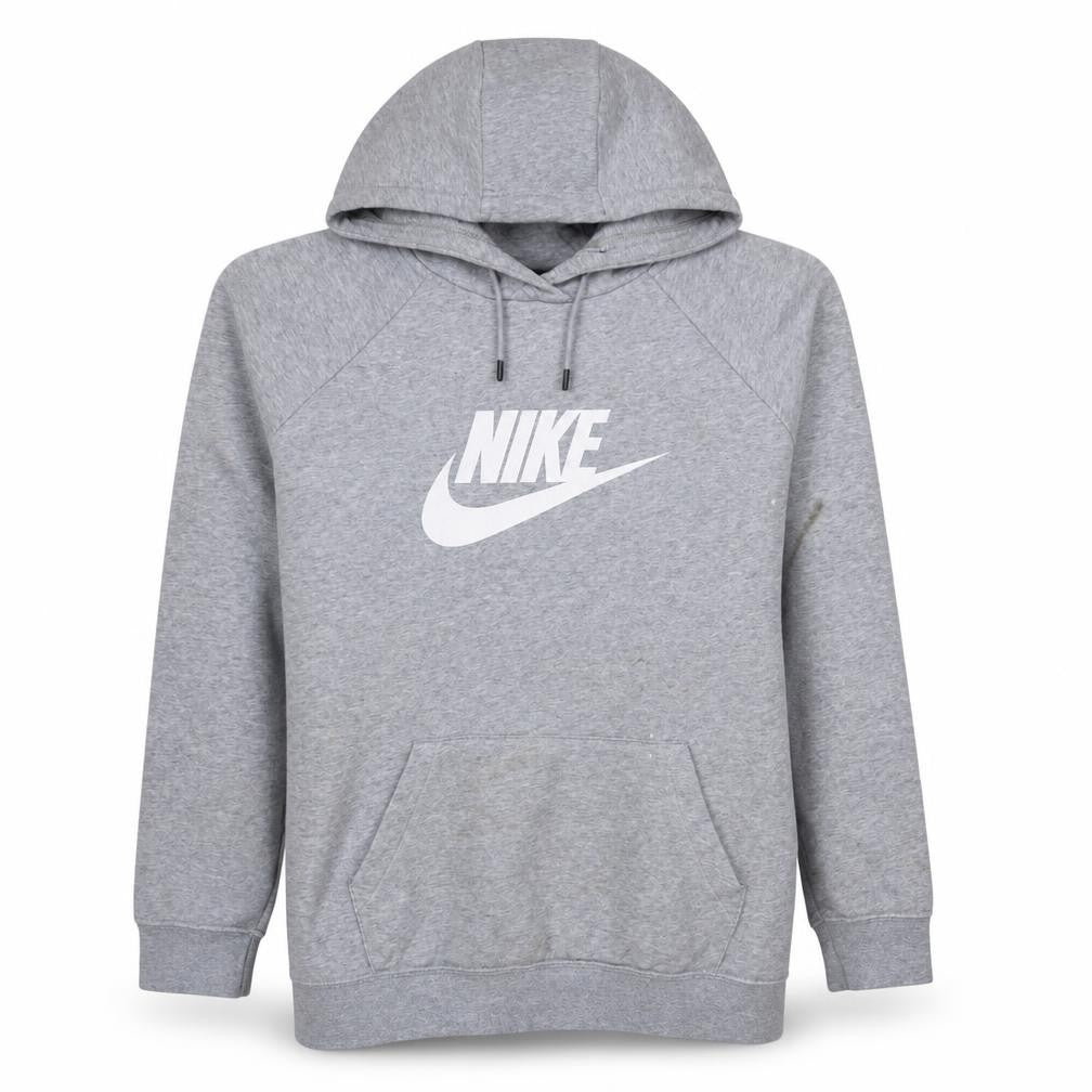 Womens UK Size XL Nike Grey Pullover Hoodie