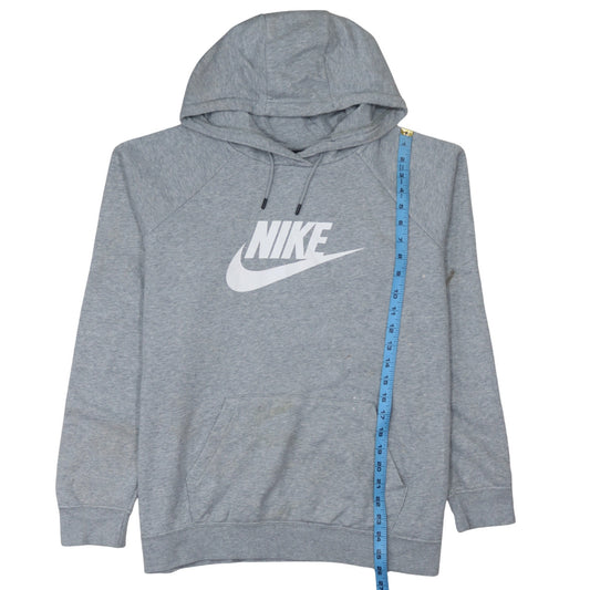 Womens UK Size XL Nike Grey Pullover Hoodie