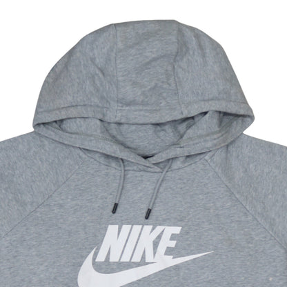 Womens UK Size XL Nike Grey Pullover Hoodie