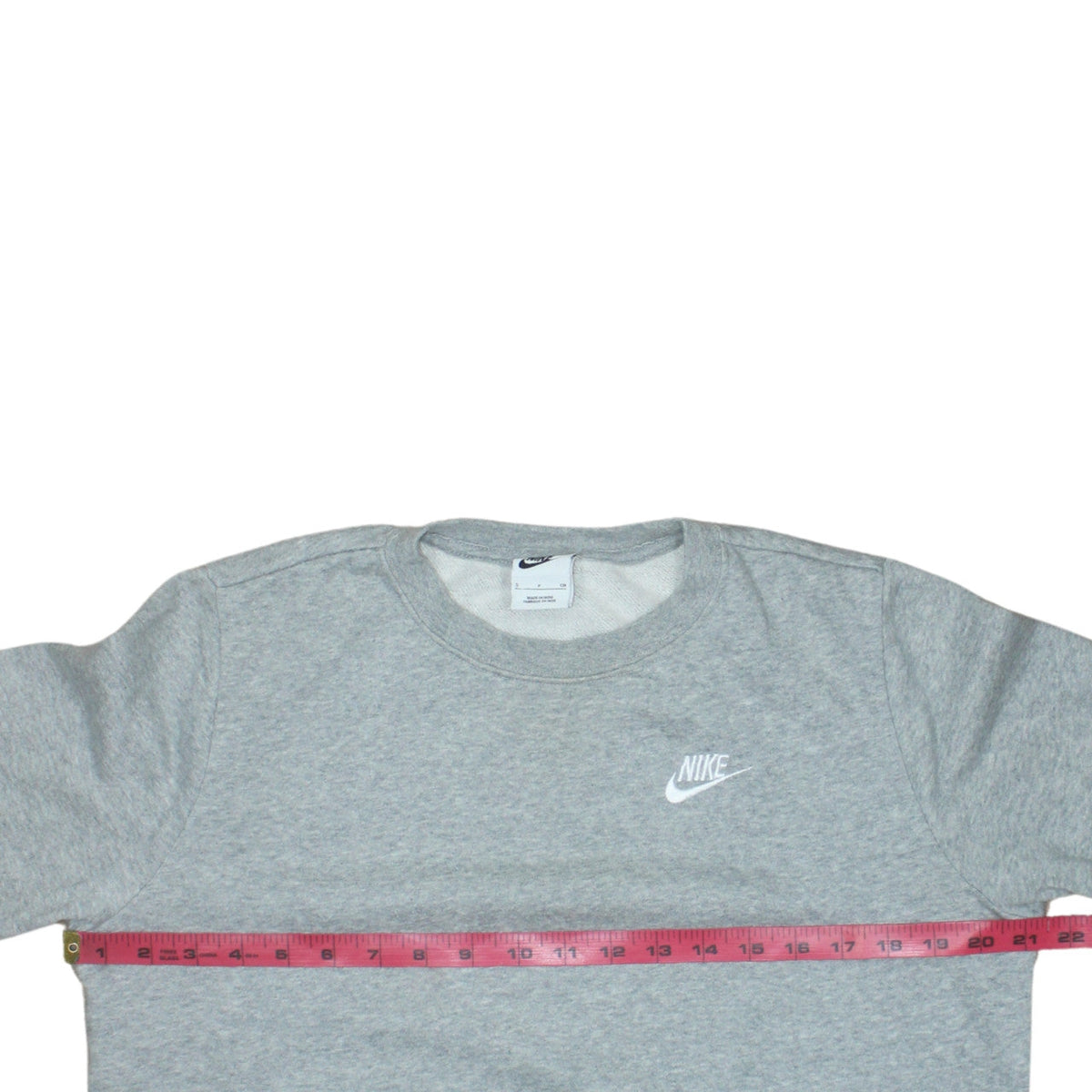 Mens UK Size S Nike Grey Pullover Sweatshirt