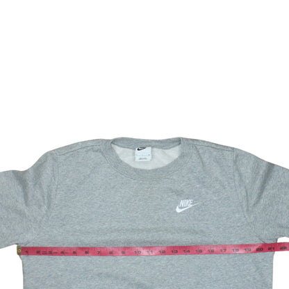 Mens UK Size S Nike Grey Pullover Sweatshirt