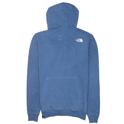 Mens UK Size S The North Face Blue Pullover Hoodie