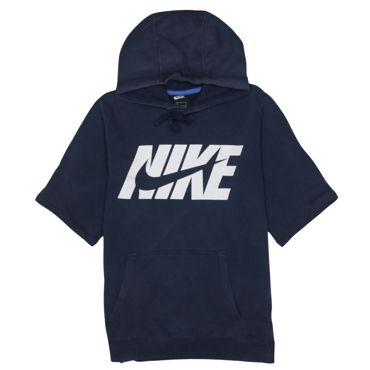 Mens UK Size S Nike Blue Pullover Hoodie