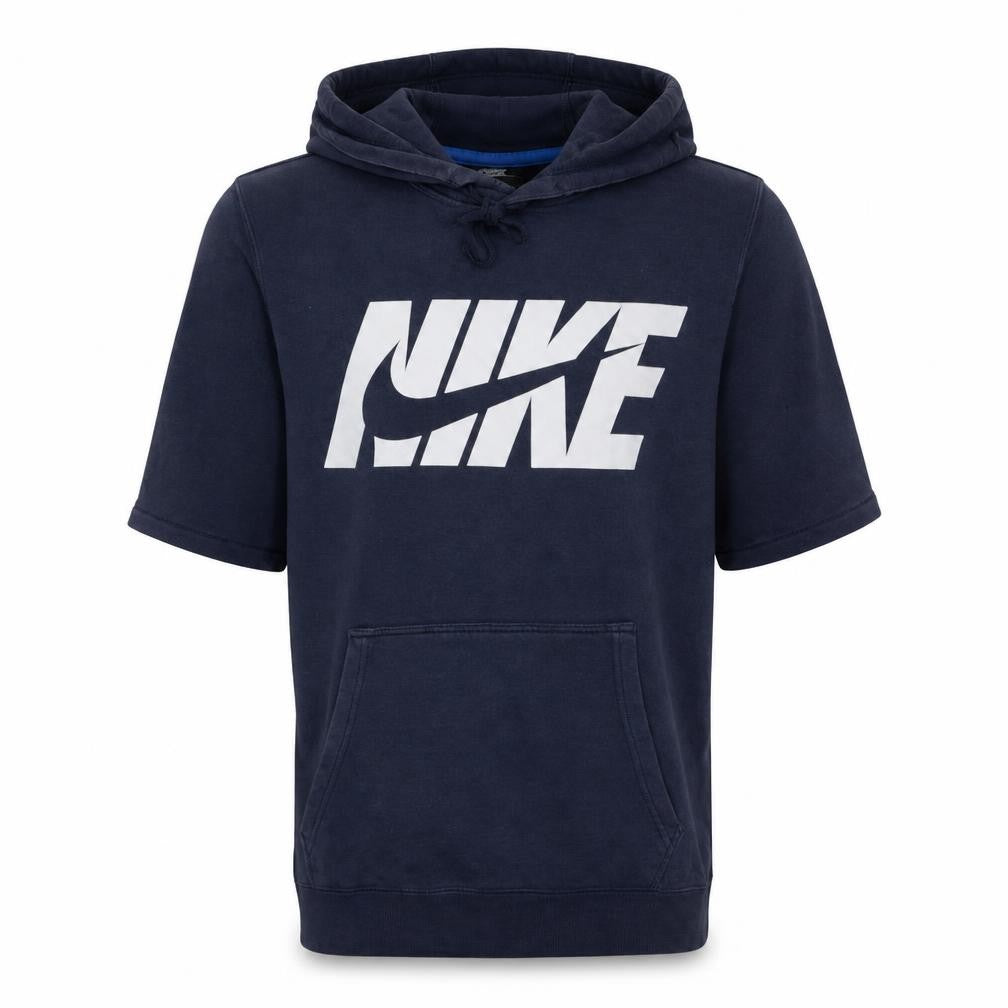 Mens UK Size S Nike Blue Pullover Hoodie