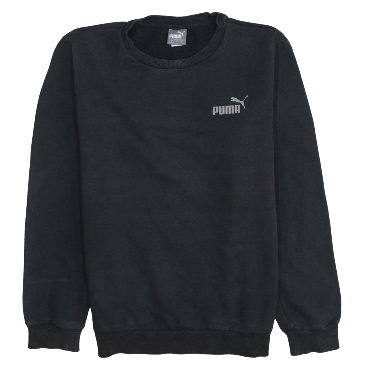 Mens UK Size S PUMA Black Pullover Sweatshirt