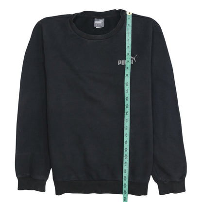 Mens UK Size S PUMA Black Pullover Sweatshirt