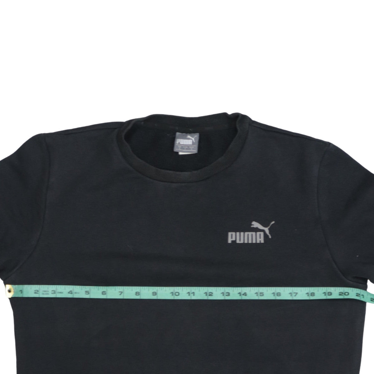 Mens UK Size S PUMA Black Pullover Sweatshirt
