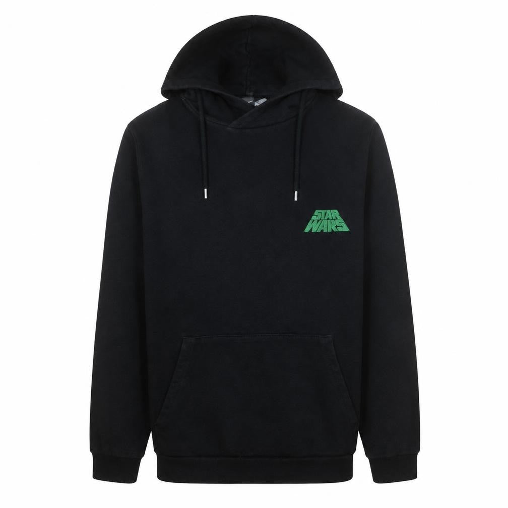 Mens UK Size S ASOS Black Pullover Hoodie