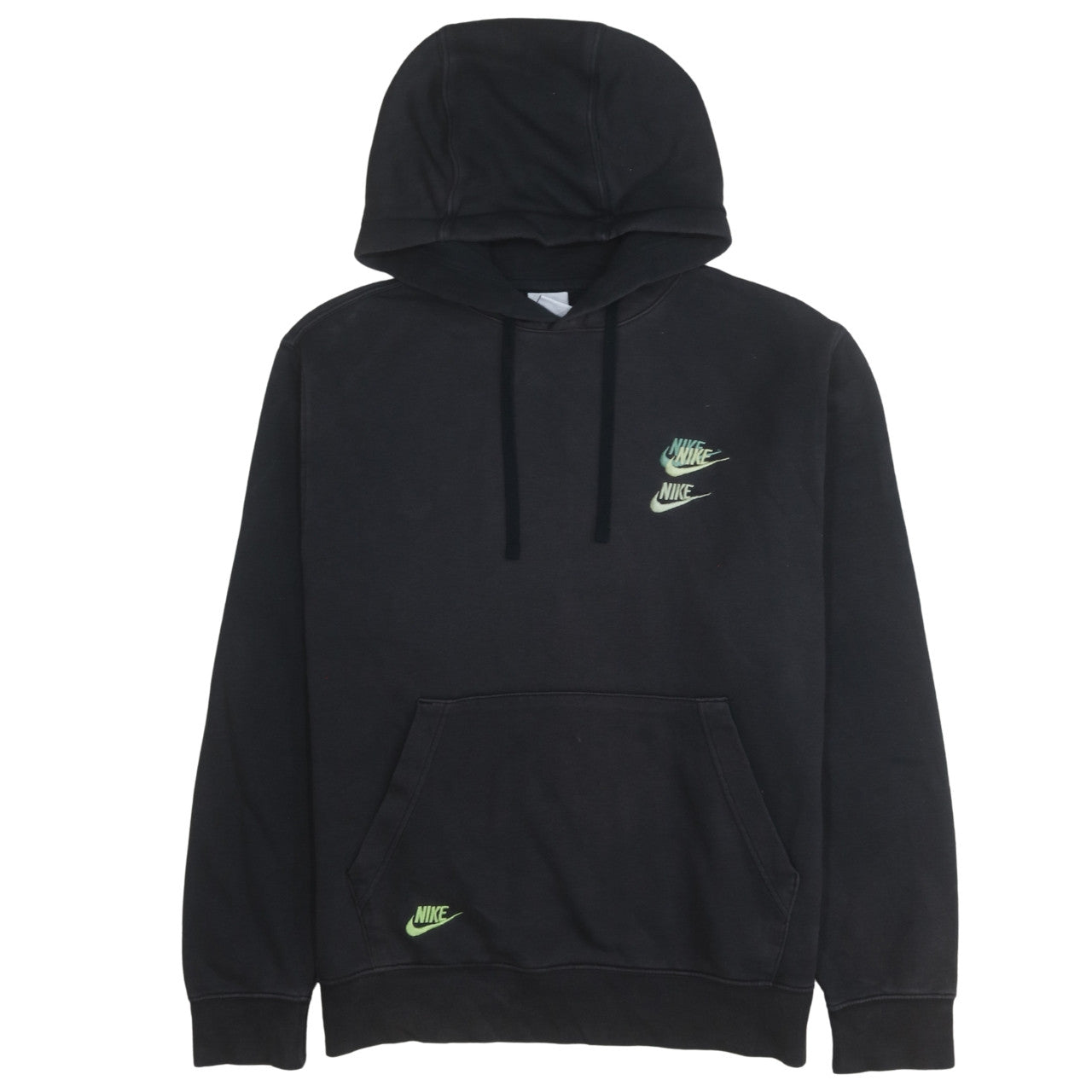 Mens UK Size M Nike Black Pullover Hoodie