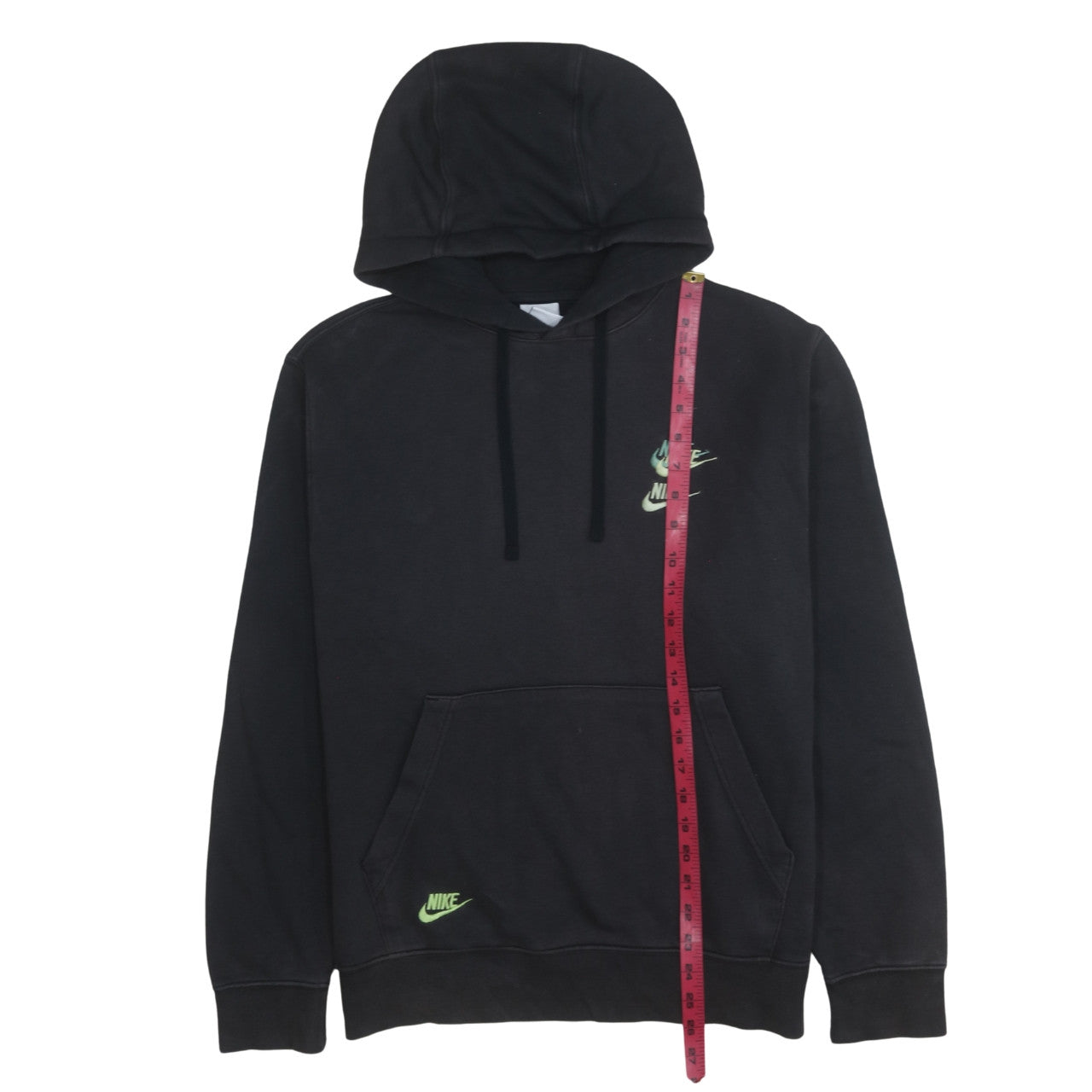 Mens UK Size M Nike Black Pullover Hoodie