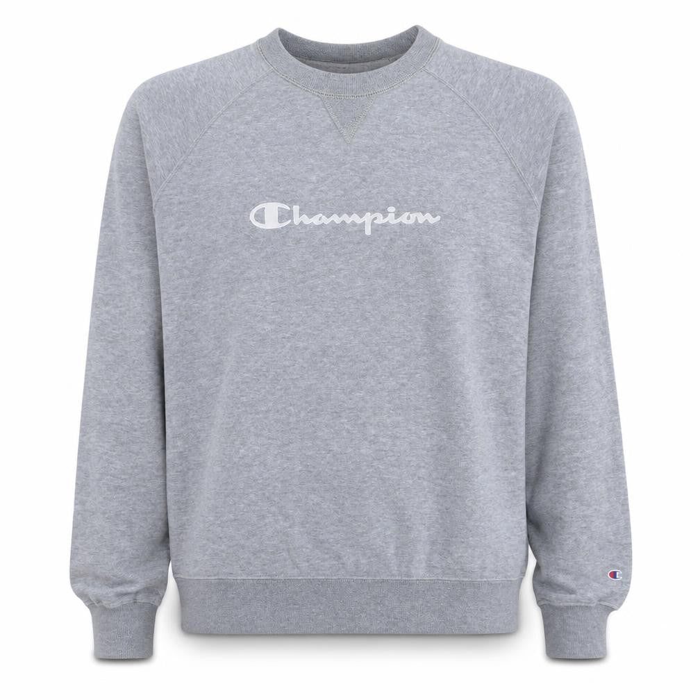 Mens UK Size L Champion Grey Pullover Sweatshirt