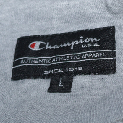 Mens UK Size L Champion Grey Pullover Sweatshirt
