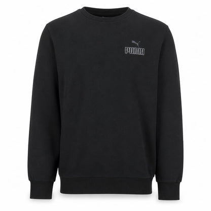 Mens UK Size S PUMA Black Pullover Sweatshirt