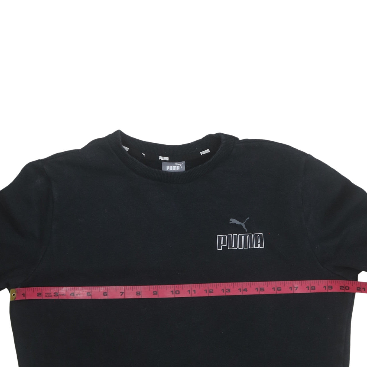 Mens UK Size S PUMA Black Pullover Sweatshirt