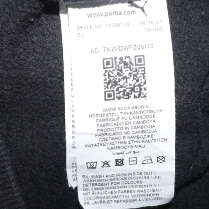 Mens UK Size S PUMA Black Pullover Sweatshirt