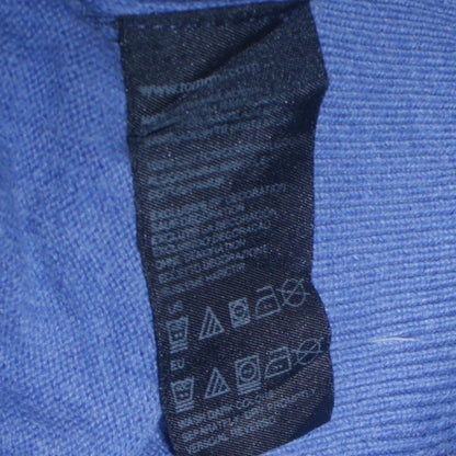 Mens UK Size L Tommy Hilfiger Blue 1/4 Zip Jumper