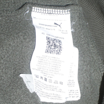 Mens UK Size L PUMA Green Full Zip Hoodie