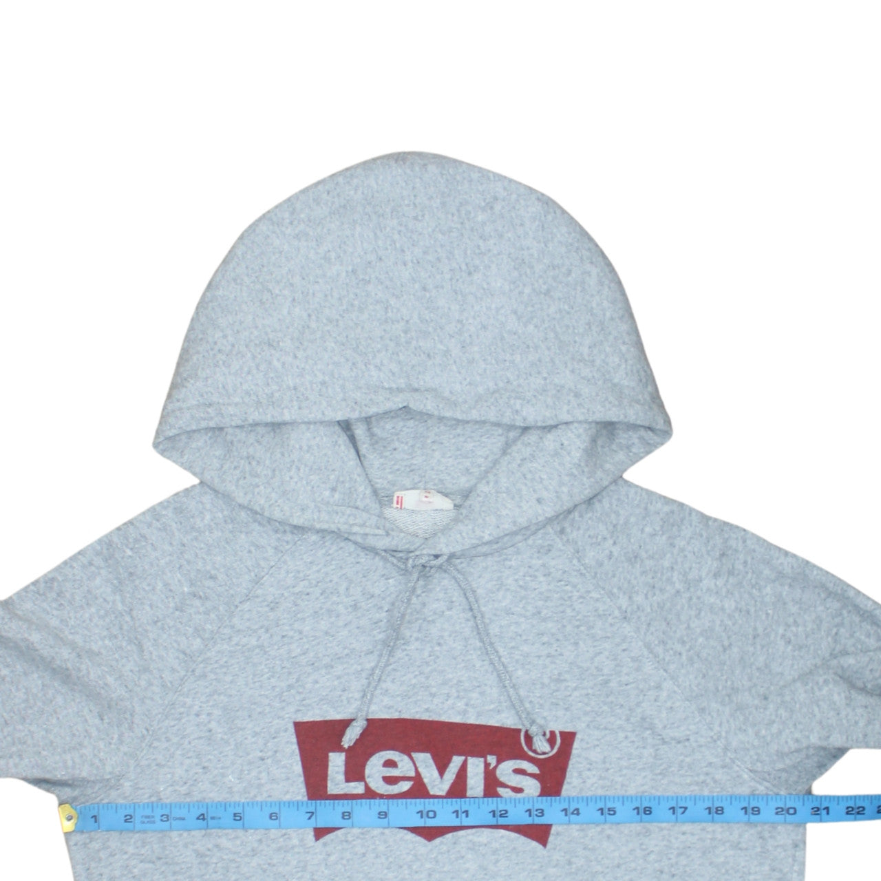 Mens UK Size XS Levi's Grey Pullover Hoodie