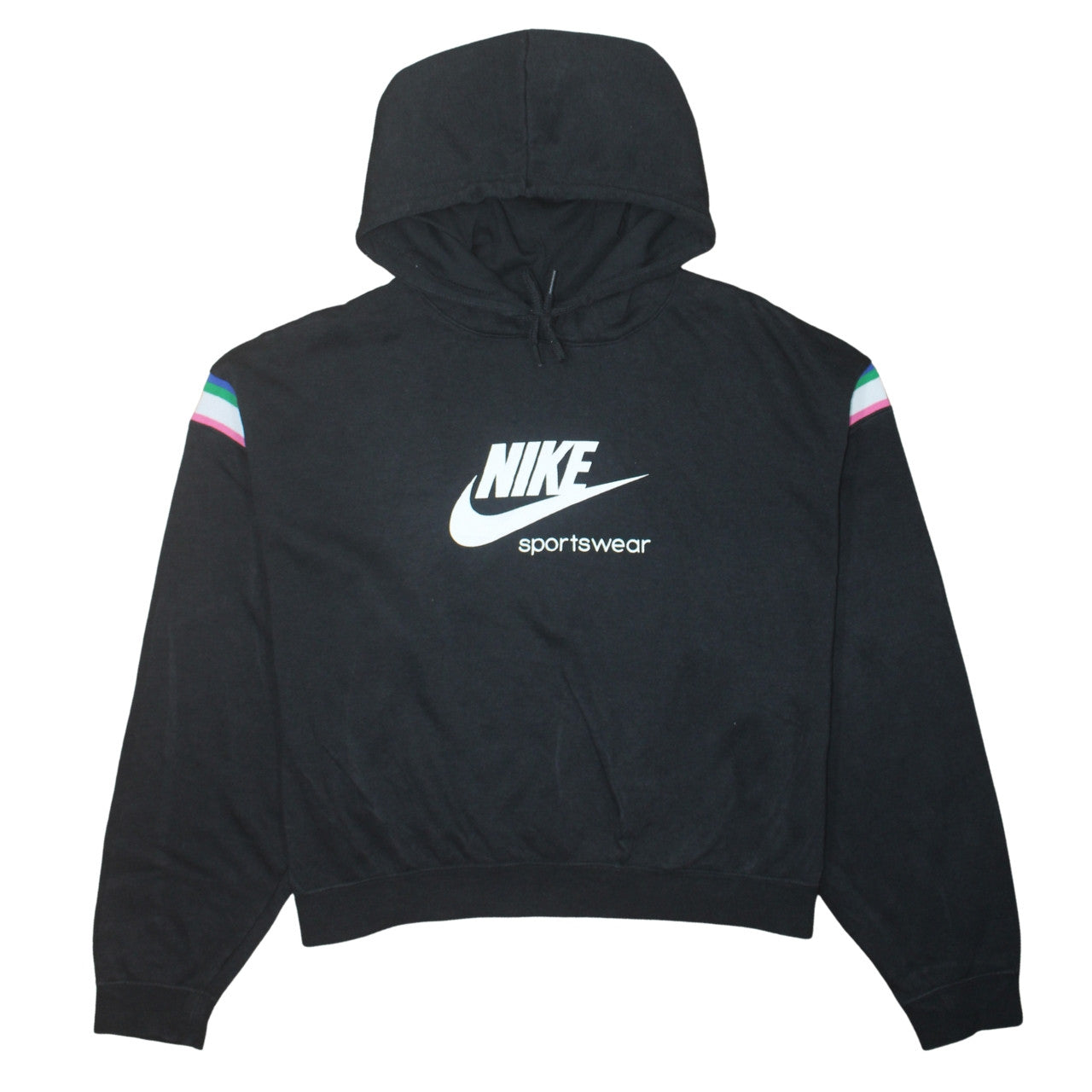 Womens UK Size XL Nike Black Pullover Hoodie