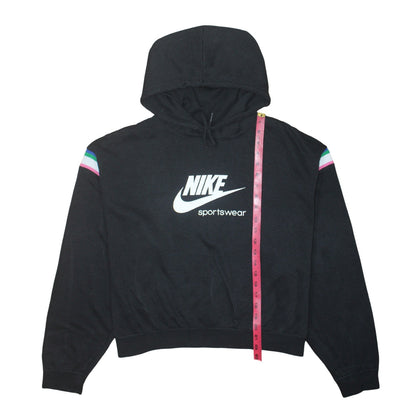 Womens UK Size XL Nike Black Pullover Hoodie
