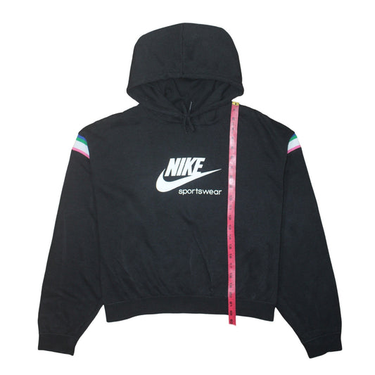 Womens UK Size XL Nike Black Pullover Hoodie