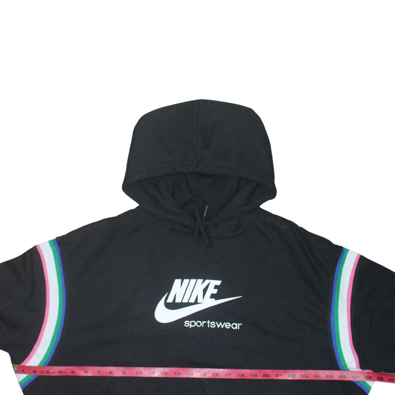 Womens UK Size XL Nike Black Pullover Hoodie