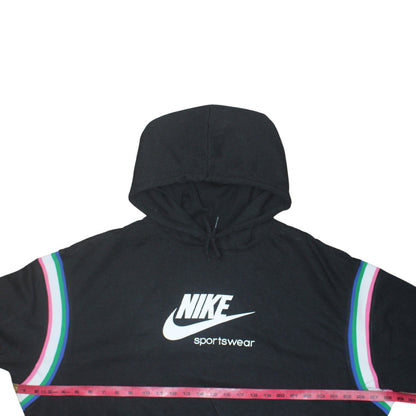 Womens UK Size XL Nike Black Pullover Hoodie