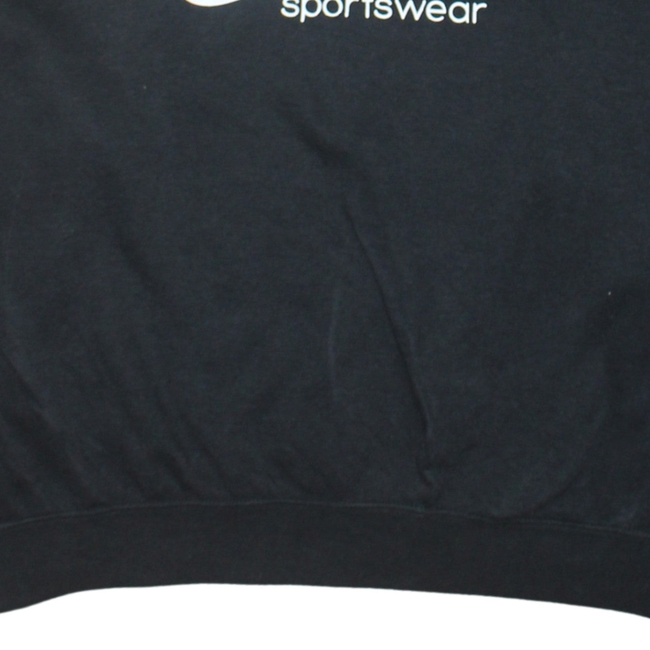 Womens UK Size XL Nike Black Pullover Hoodie
