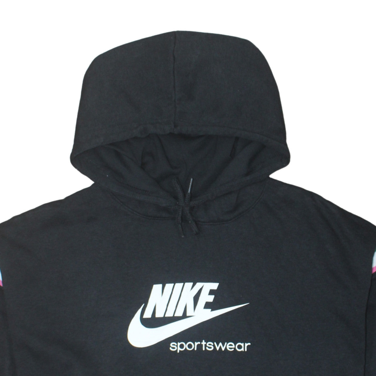Womens UK Size XL Nike Black Pullover Hoodie