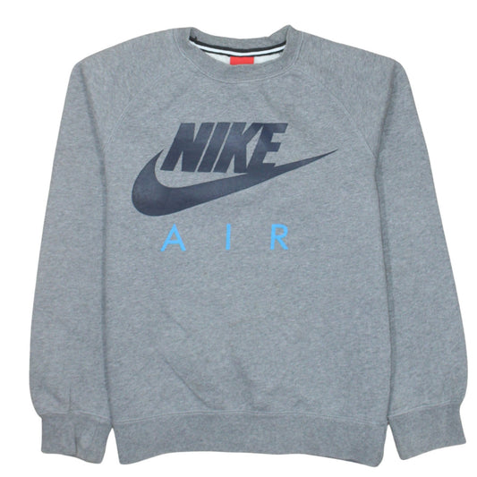 Mens UK Size S Nike Grey Pullover Sweatshirt