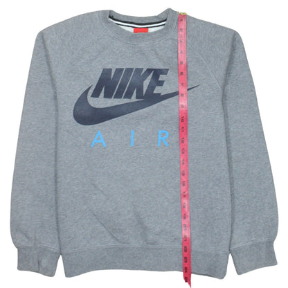 Mens UK Size S Nike Grey Pullover Sweatshirt