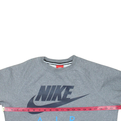 Mens UK Size S Nike Grey Pullover Sweatshirt