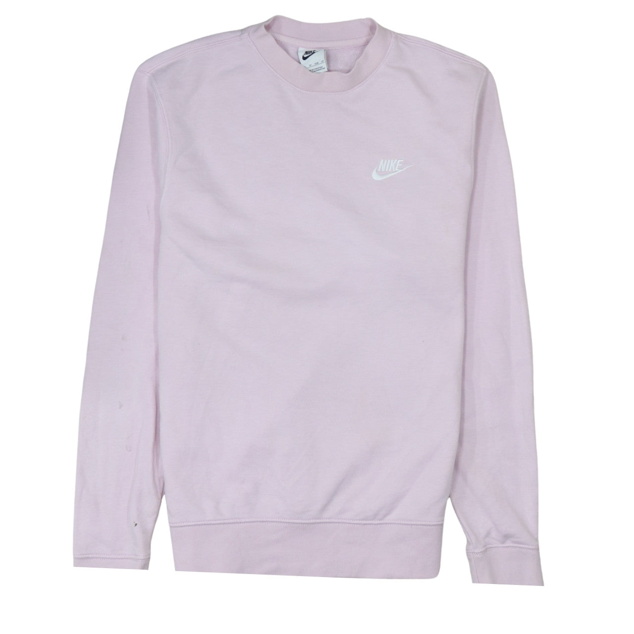 Mens UK Size XS Nike Pink Pullover Sweatshirt