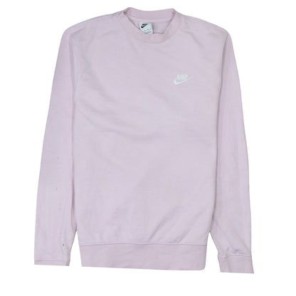Mens UK Size XS Nike Pink Pullover Sweatshirt