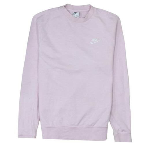 Mens UK Size XS Nike Pink Pullover Sweatshirt