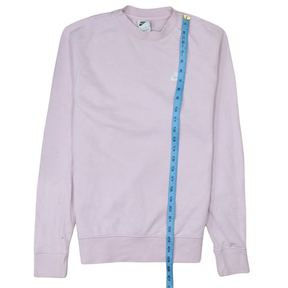 Mens UK Size XS Nike Pink Pullover Sweatshirt