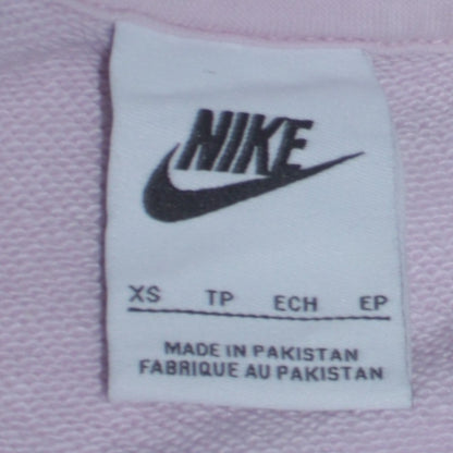 Mens UK Size XS Nike Pink Pullover Sweatshirt