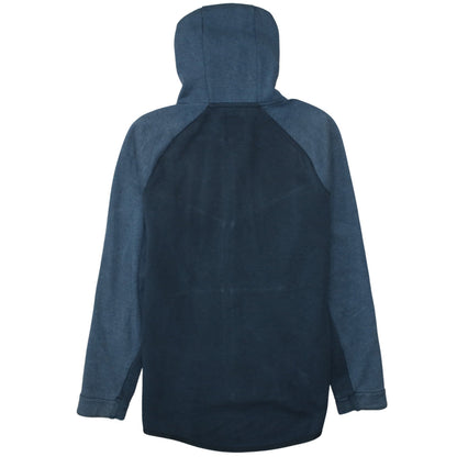Mens UK Size M Nike Blue Full Zip Hoodie