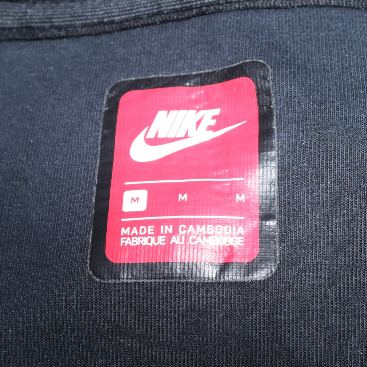 Mens UK Size M Nike Blue Full Zip Hoodie