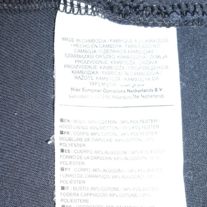 Mens UK Size M Nike Blue Full Zip Hoodie
