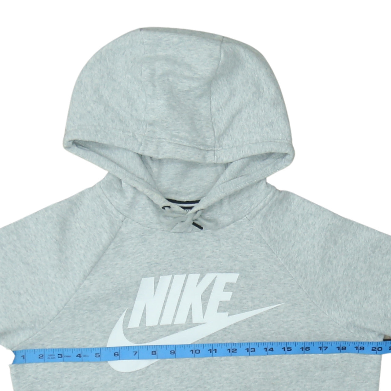 Mens UK Size S Nike Grey Pullover Hoodie