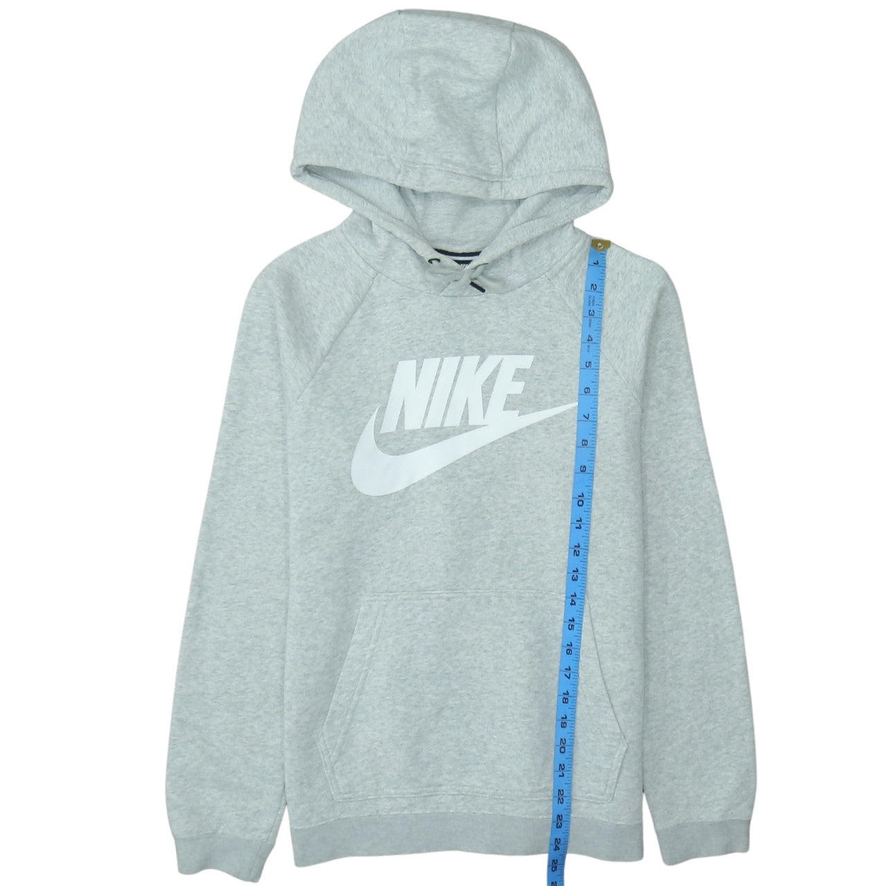 Mens UK Size S Nike Grey Pullover Hoodie