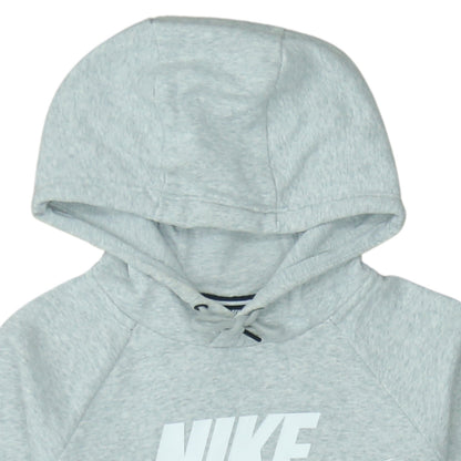 Mens UK Size S Nike Grey Pullover Hoodie