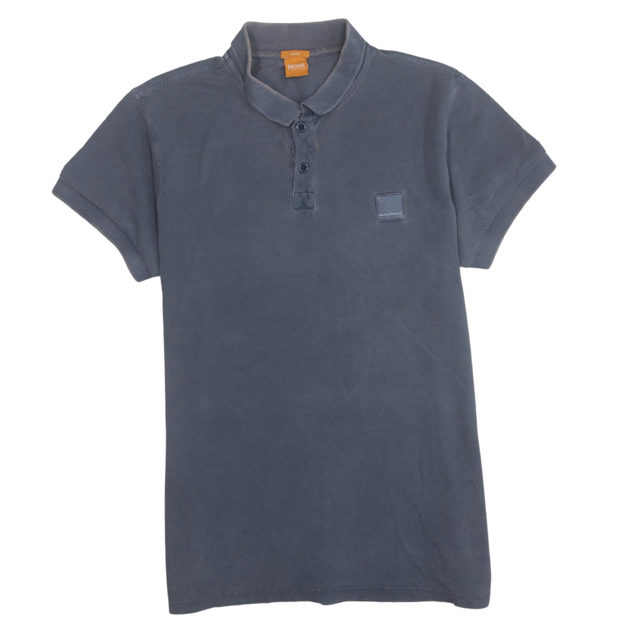 Hugo Boss Men's Blue Slim Fit Short Sleeve Polo Shirt XL