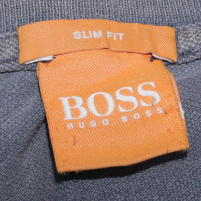 Hugo Boss Men's Blue Slim Fit Short Sleeve Polo Shirt XL